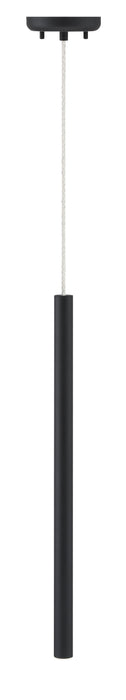 Pendant Z-Lite 917MP24-MB-LED Matte Black Forest 1 Light Pendant Z-Lite