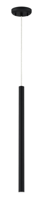 Pendant Z-Lite 917MP24-MB-LED Matte Black Forest 1 Light Pendant Z-Lite