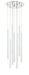Chandelier Z-Lite 917MP24-WH-LED-9RCH Chrome Forest 9 Light Chandelier Z-Lite