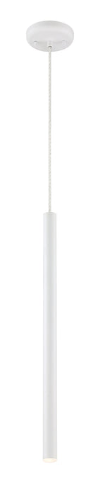 Pendant Z-Lite 917MP24-WH-LED Matte White Forest 1 Light Pendant Z-Lite