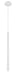 Pendant Z-Lite 917MP24-WH-LED Matte White Forest 1 Light Pendant Z-Lite