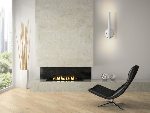 Wall Sconce Z-Lite 917S-CH-LED Chrome Forest 2 Light Wall Sconce Z-Lite