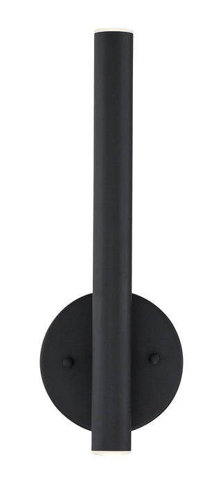 Wall Sconce Z-Lite 917S-MB-LED Matte Black Forest 2 Light Wall Sconce Z-Lite