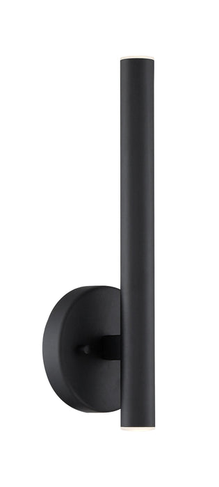 Wall Sconce Z-Lite 917S-MB-LED Matte Black Forest 2 Light Wall Sconce Z-Lite