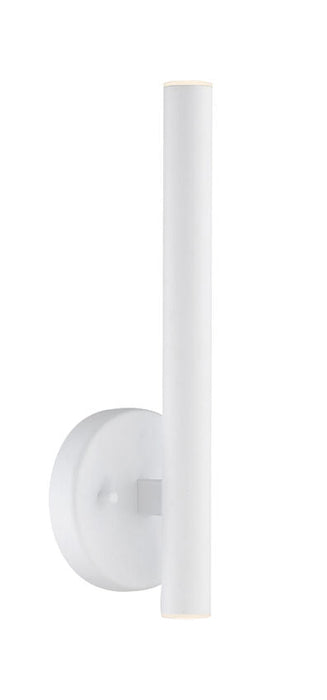 Wall Sconce Z-Lite 917S-WH-LED Matte White Forest 2 Light Wall Sconce Z-Lite