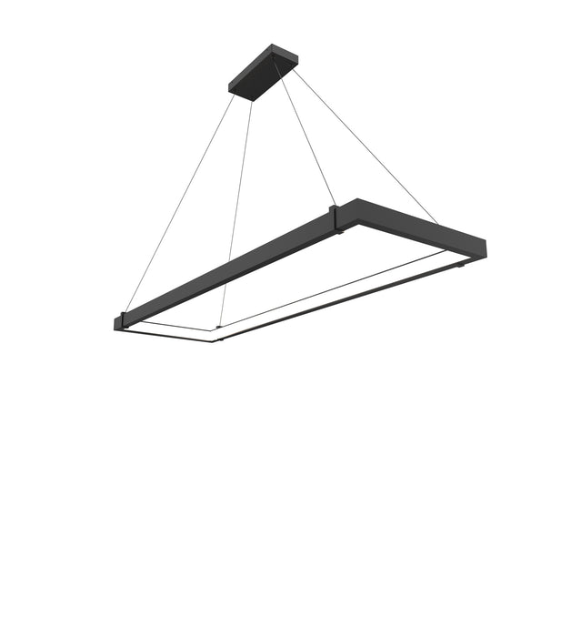 Eurofase 38138-010 Mucci 60" Matte Black LED Chandelier