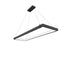 Eurofase 38138-010 Mucci 60" Matte Black LED Chandelier