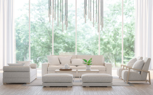 Chandelier Z-Lite 919MP12-11R-BN-LED Brushed Nickel Forest 11 Light Chandelier Z-Lite