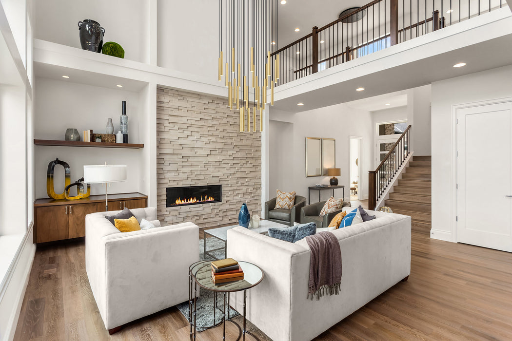 Chandelier Z-Lite 919MP12-27R-MGLD-LED Modern Gold Forest 27 Light Chandelier Z-Lite