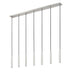 Linear Chandelier Z-Lite 919MP12-7L-BN-LED Brushed Nickel Forest 7 Light Linear Chandelier Z-Lite