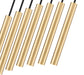 Linear Chandelier Z-Lite 919MP12-7L-MGLD-LED Modern Gold Forest 7 Light Linear Chandelier Z-Lite