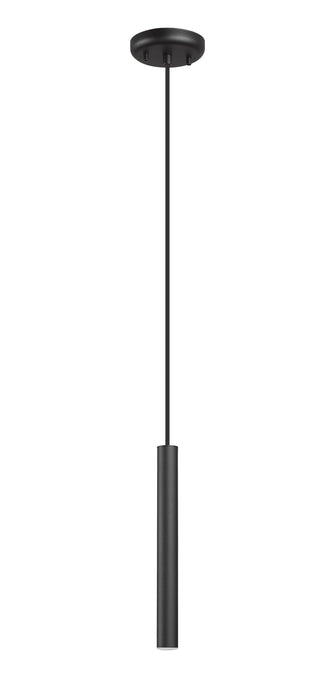 Pendant Z-Lite 919MP12-MB-LED Matte Black Forest 1 LightPendant Z-Lite