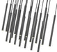 Linear Chandelier Z-Lite 740P-17L-MB Matte Black Beau 17 Light Linear Chandelier Z-Lite