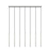 Linear Chandelier Z-Lite 919MP24-7L-BN-LED Brushed Nickel Forest 7 Light Linear Chandelier Z-Lite