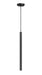 Pendant Z-Lite 919MP24-MB-LED Matte Black Forest 1 LightPendant Z-Lite