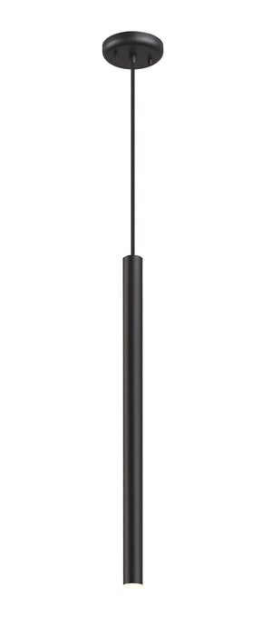 Pendant Z-Lite 919MP24-MB-LED Matte Black Forest 1 LightPendant Z-Lite