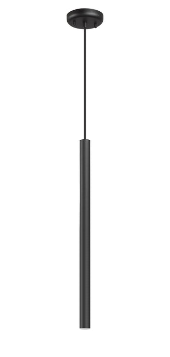 Pendant Z-Lite 919MP24-MB-LED Matte Black Forest 1 LightPendant Z-Lite