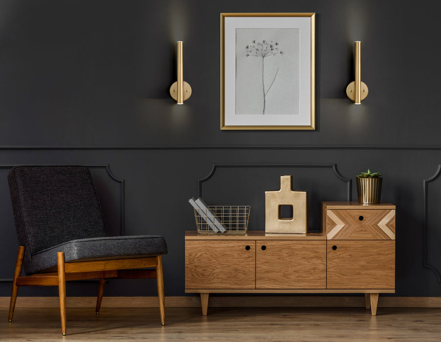 Wall Sconce Z-Lite 919S-MGLD-LED Modern Gold Forest 2 LightWall Sconce Z-Lite