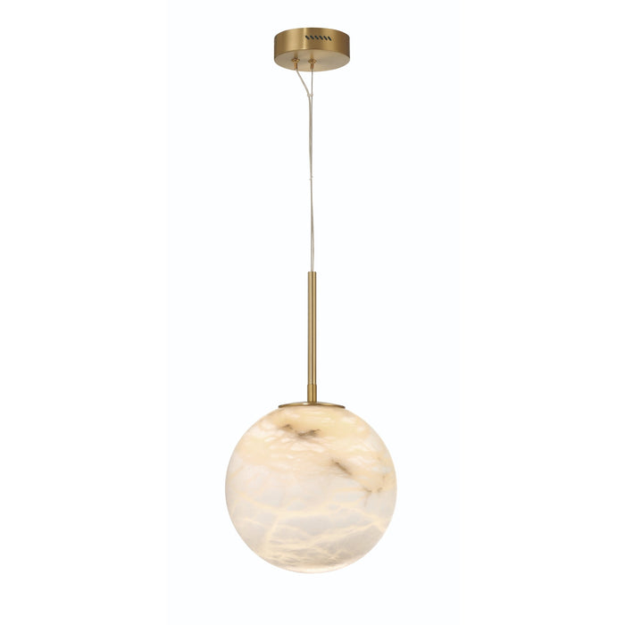 Eurofase 46766-014 Kepler 12" Gold LED Pendant Light