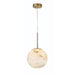 Eurofase 46766-014 Kepler 12" Gold LED Pendant Light