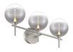 Eurofase 48914-024 Iissa 3-Light Satin Nickel LED Vanity Light