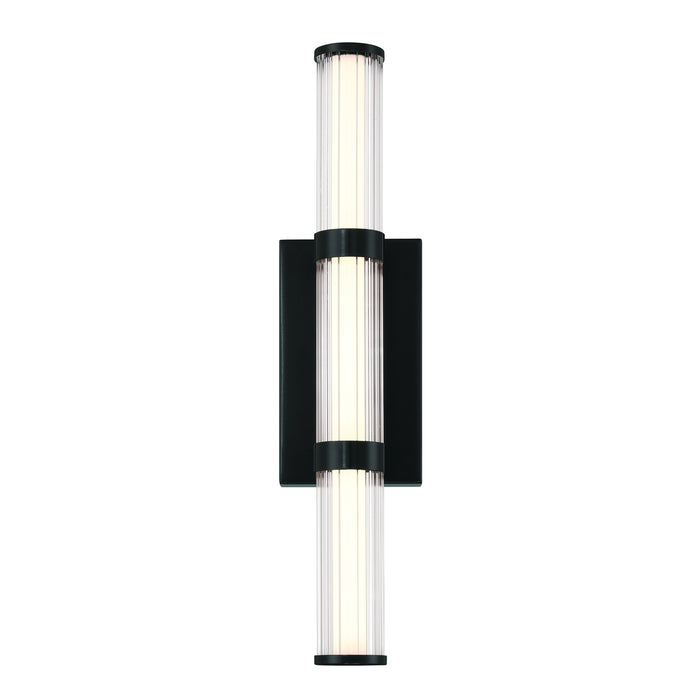 Eurofase 47124-028 Fayton 21" Matte Black LED Outdoor Wall Light