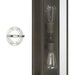 Exterior Wall Sconce Thesis 207729A Hollis 20 inch 2 light Blackened Brass Exterior Wall Sconce with Clear Glass THESIS