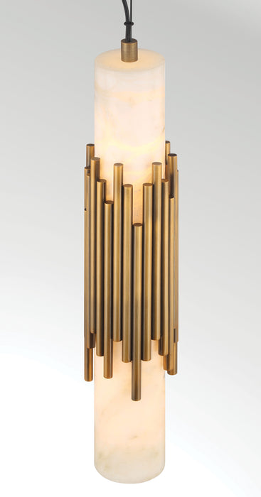 Eurofase 50352-029 Venna 17" Antique Brass LED Pendant Light