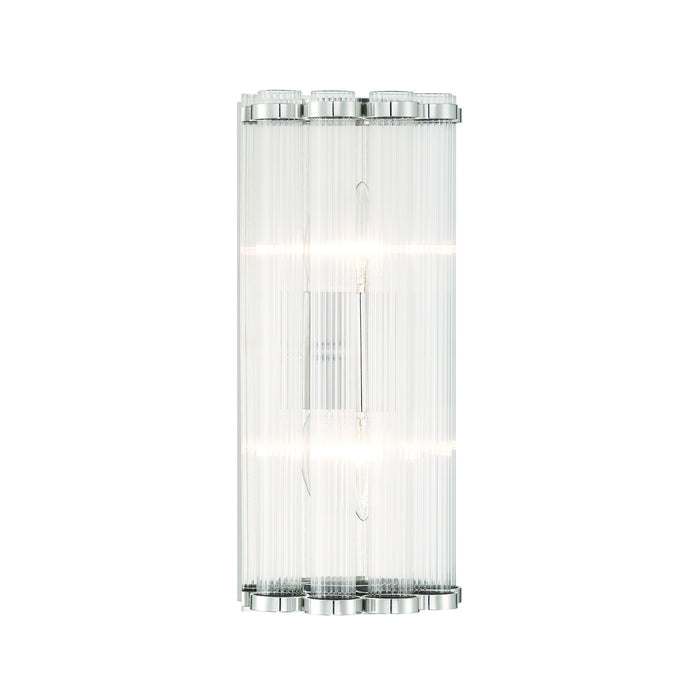 Eurofase 47241-022 Glasbury 14" Polished Nickel Wall Sconce