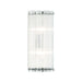 Eurofase 47241-022 Glasbury 14" Polished Nickel Wall Sconce