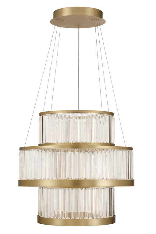 Eurofase 49351-019 Empra 35" Gold LED Chandelier