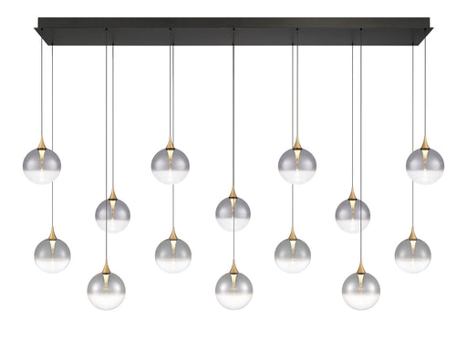 Eurofase 48938-020 Iissa 72" Gold LED Chandelier