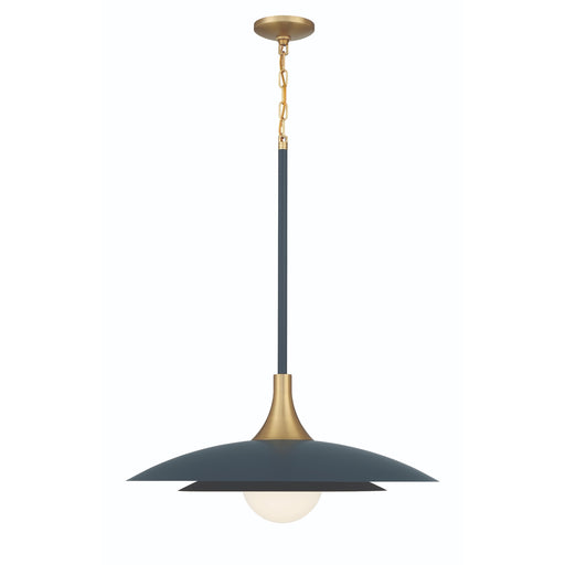 Eurofase 46785-022 Welsh 30" Matte Blue LED Pendant Light