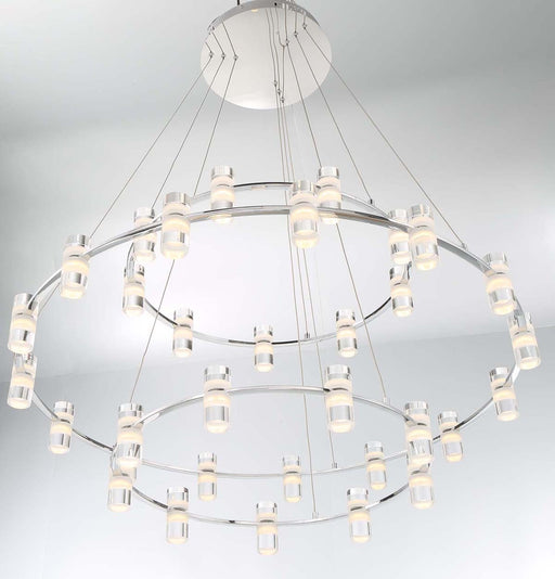 Eurofase 33726-014 Netto 41" Chrome LED Chandelier