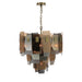Eurofase 43875-016 Cocolina 26" Brushed Brass Chandelier