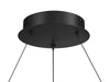 Eurofase 49352-023 Empra 30" Matte Black LED Chandelier