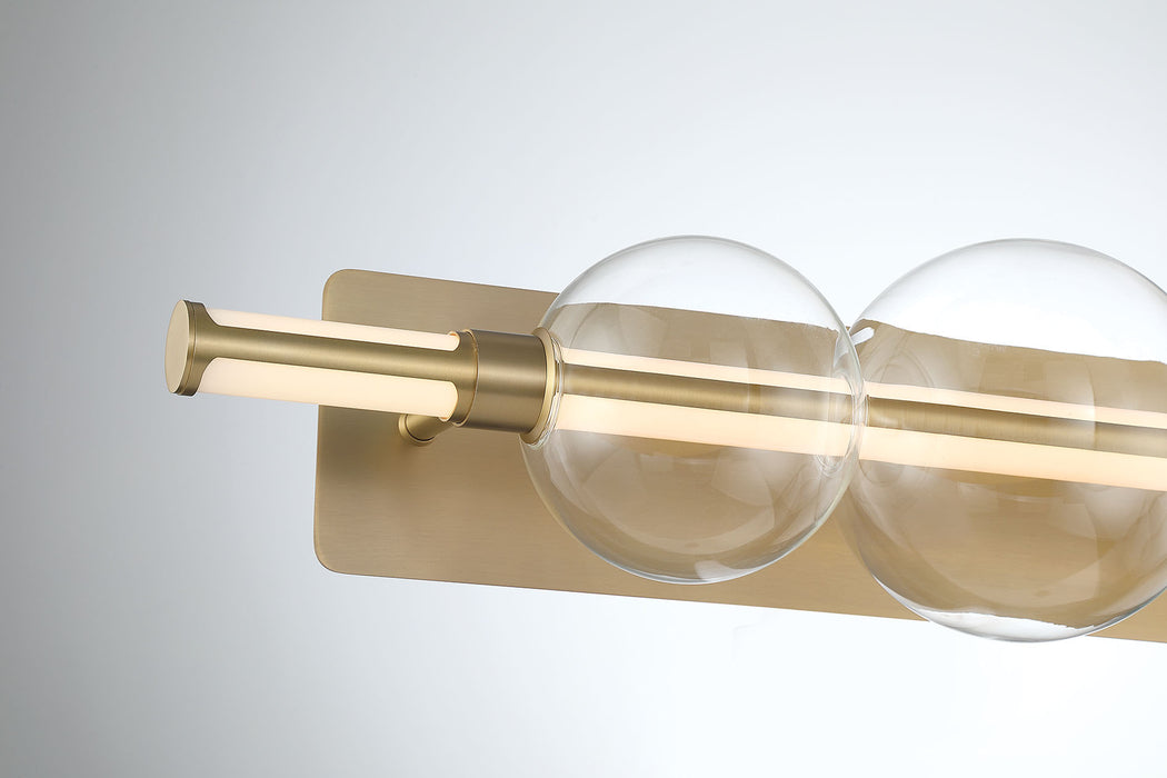 Eurofase 50050-031 Lucent 34" Gold LED Vanity Light