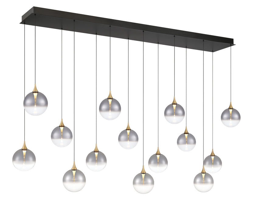 Eurofase 48938-020 Iissa 72" Gold LED Chandelier