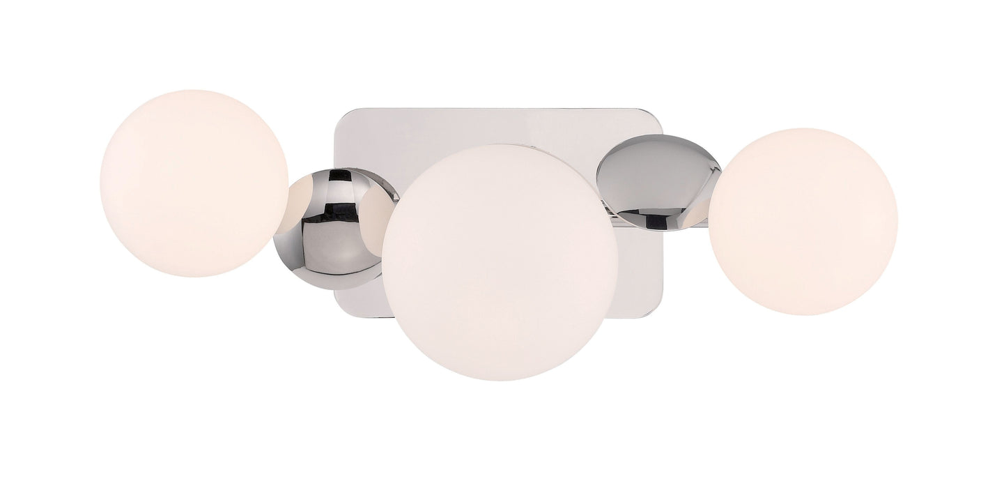 Eurofase 49085-020 Vine 3-Light Polished Nickel LED Vanity Light