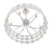 Eurofase 44285-012 Perrene 23" Chrome Chandelier