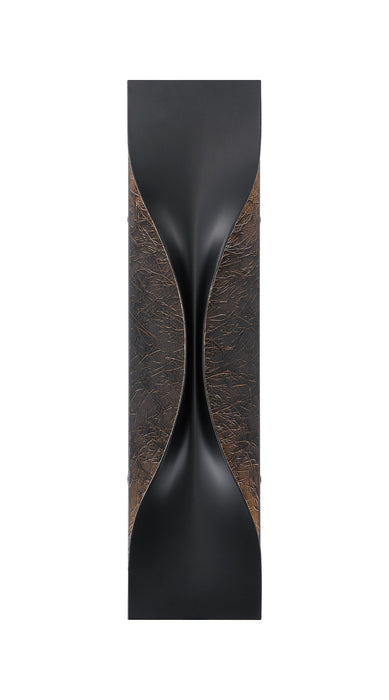 Eurofase 48973-014 Shayla 24" Sysal Gold Black Mix LED Outdoor Wall Light