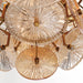 Eurofase 44574-017 Sue-Anne 45" Matte Gold Chandelier