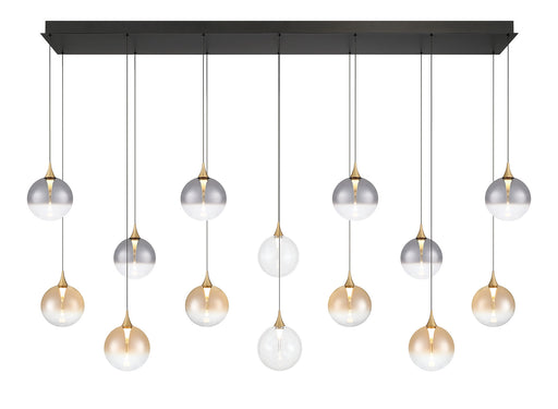 Eurofase 48938-040 Iissa 72" Gold LED Chandelier