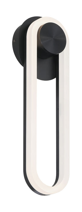 Eurofase 49260-014 Swing 18" Matte Black LED Outdoor Wall Light