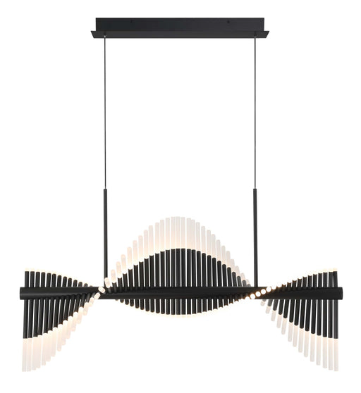 Eurofase 47125-025 Voltik 40" Matte Black LED Chandelier