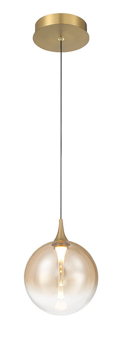 Eurofase 50251-032 Iissa 6" Gold LED Pendant Light