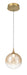 Eurofase 50251-032 Iissa 6" Gold LED Pendant Light