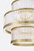 Eurofase 49351-019 Empra 35" Gold LED Chandelier