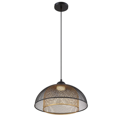 Eurofase 35945-017 Kenmore 16" Matte Black LED Pendant Light