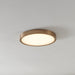 Flush Mount Thesis 207616A Argyle 16 inch Champagne Gold and Natural Alabaster 5CCT LED Flush Mount THESIS